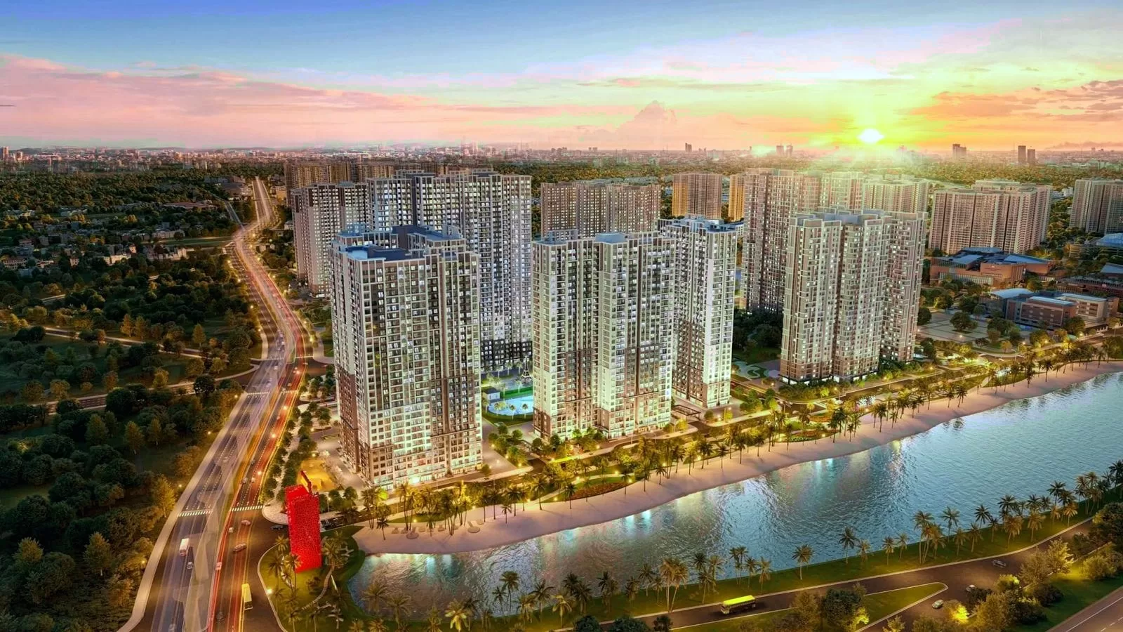 Thiết kế căn hộ chung cư Sun Mê Linh