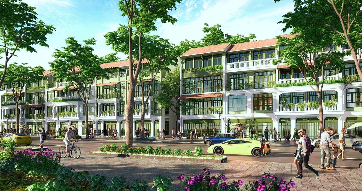 Thiết kế liền kề - Sun Mê Linh