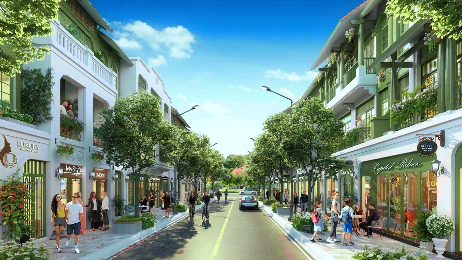 thiết kế nhà liền kề Sun Mê Linh thiết kế nhà liền kề Sun Mê Linh